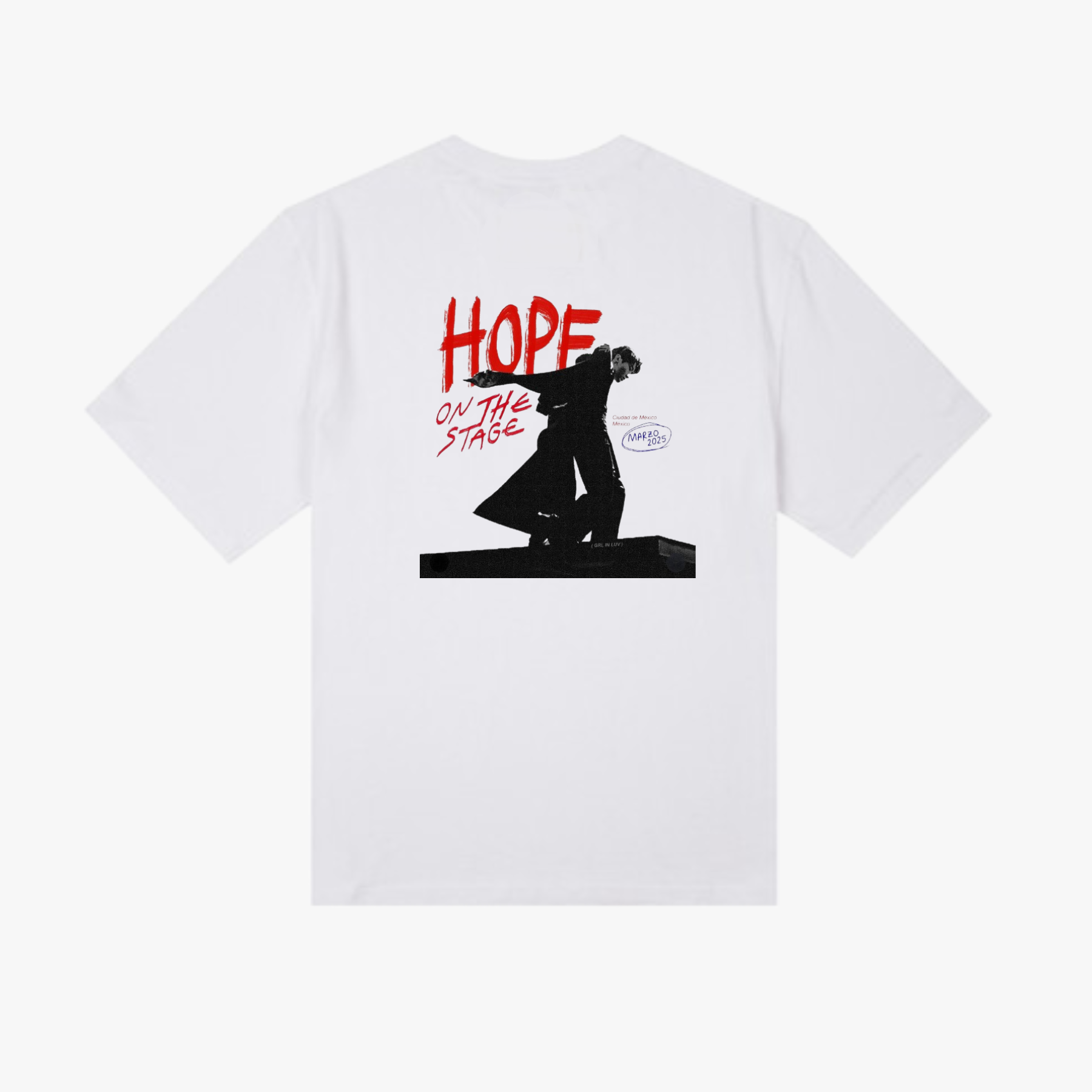 J-Hope 'HOPE ON THE STAGE (MARZO 2025)' Exclusive T-shirt