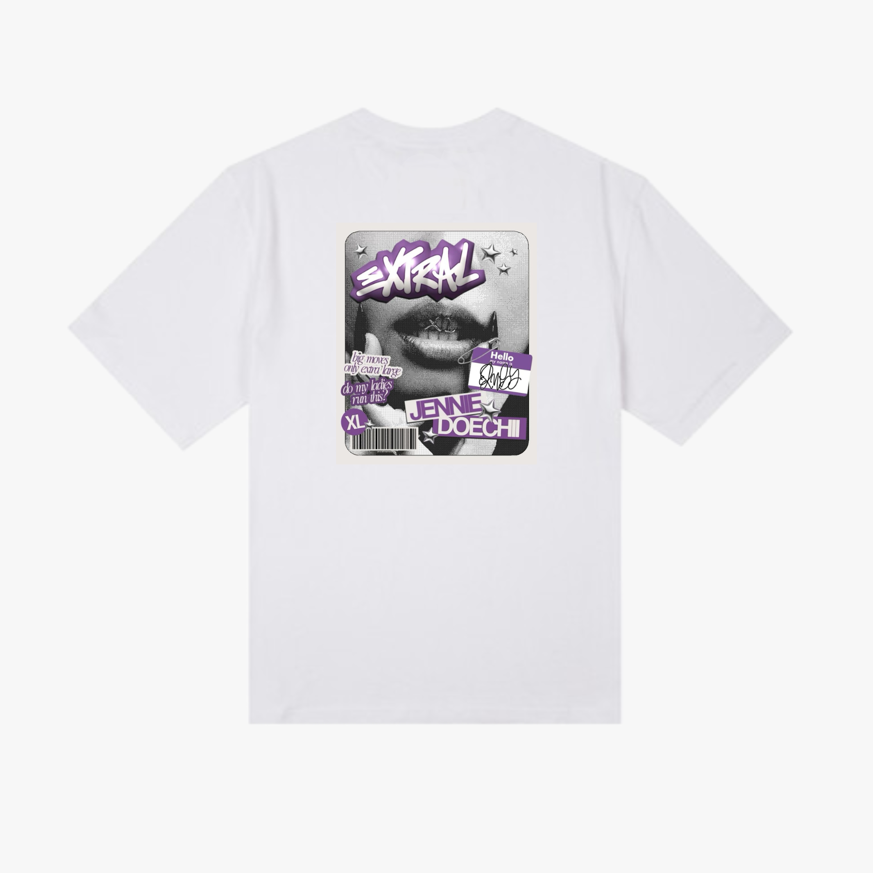JENNIE - ExtraL (feat. Doechii) Exclusive T-shirt