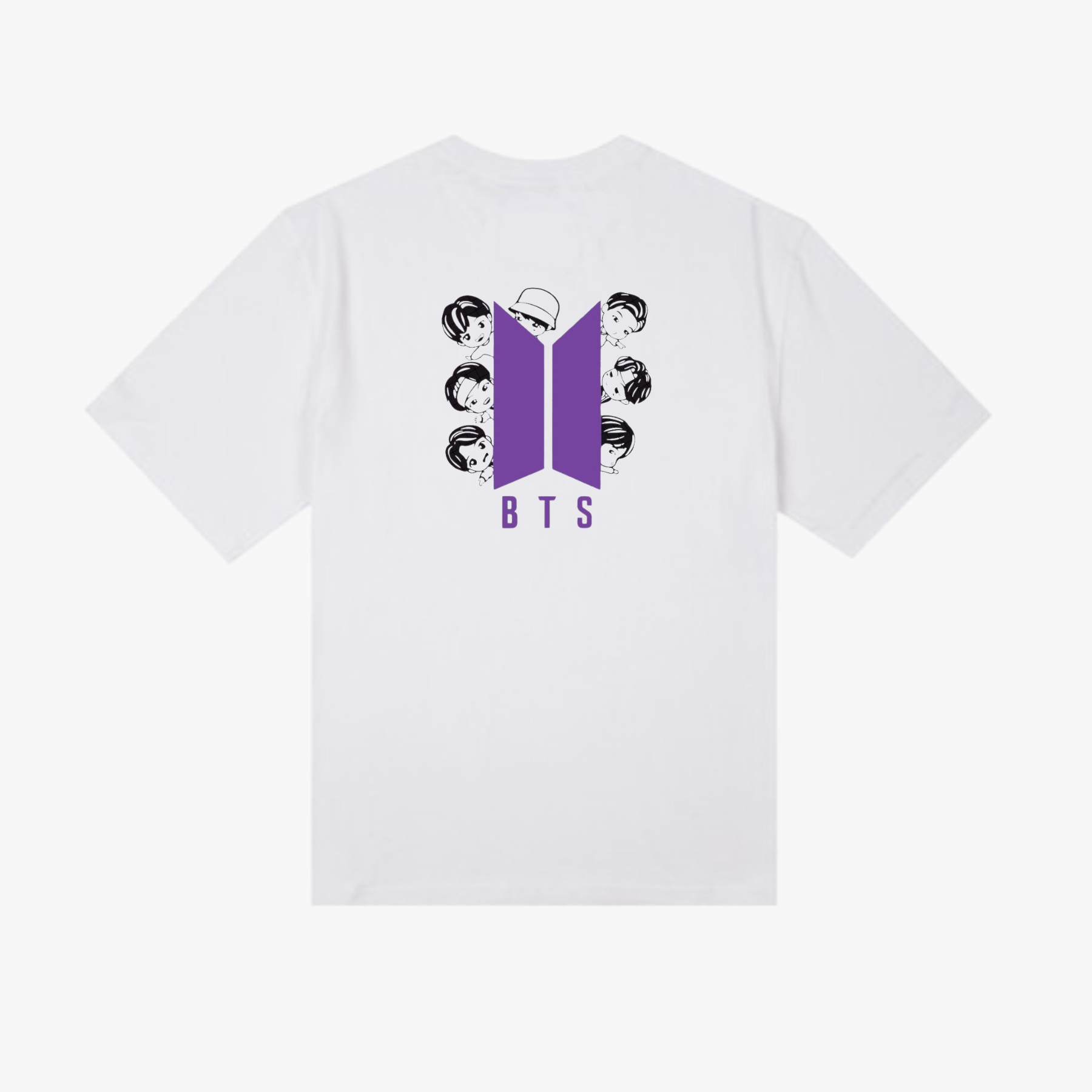 BTS (Cartoon ver.) Exclusive T-shirt