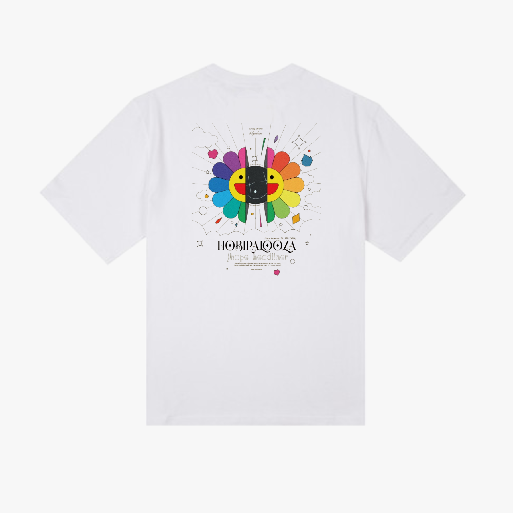 J-Hope 'HOBIPALOOZA' Exclusive T-shirt