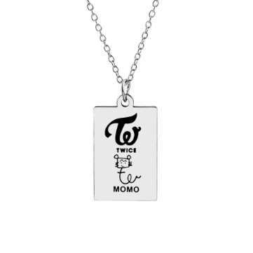 Twice Members Necklace - Stylish Stainless Steel Jewelry