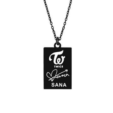 Twice Members Necklace - Stylish Stainless Steel Jewelry
