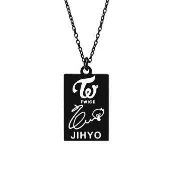 Twice Members Necklace - Stylish Stainless Steel Jewelry