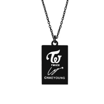 Twice Members Necklace - Stylish Stainless Steel Jewelry