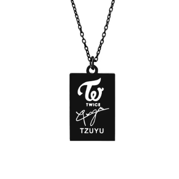 Twice Members Necklace - Stylish Stainless Steel Jewelry