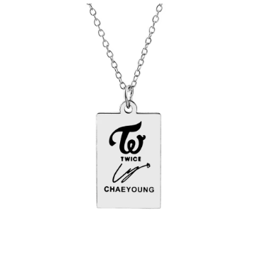 Twice Members Necklace - Stylish Stainless Steel Jewelry