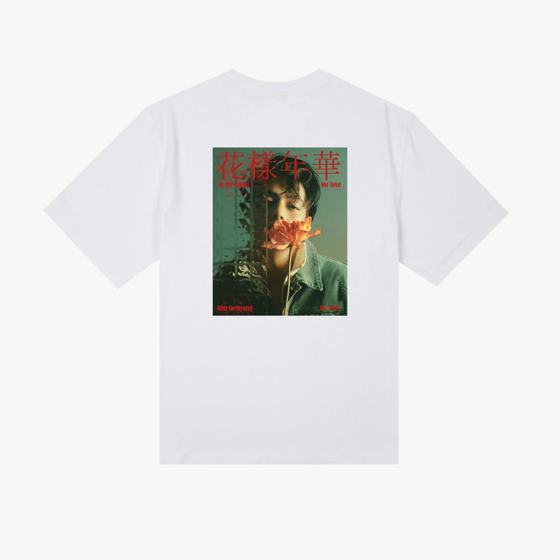 V (Taehyung) X ELLE Exclusive T-shirt