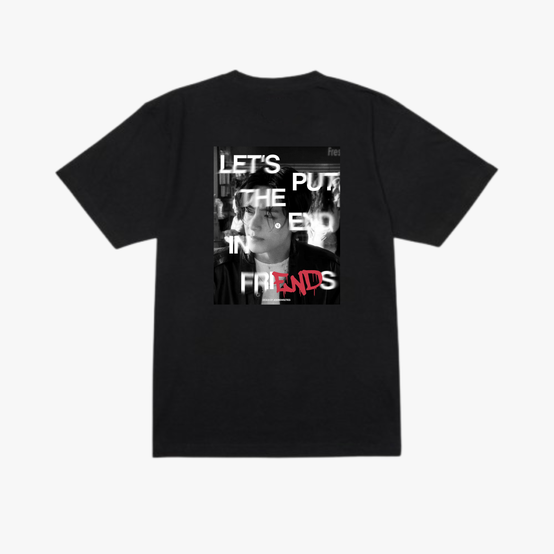 V (Taehyung) 'LET'S PUT THE END IN FRIENDS' T-shirt
