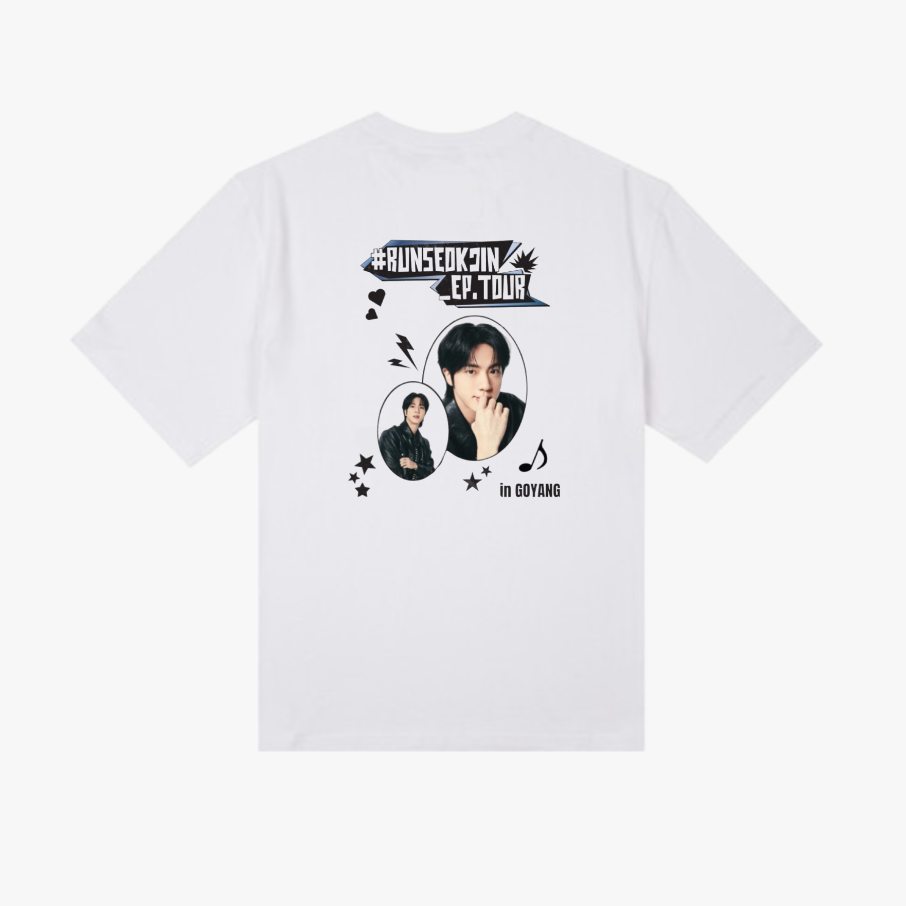 JIN 'RUNSEOKJIN_EP.TOUR' Exclusive T-shirt