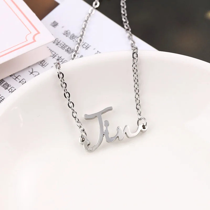 BTS Member Signature Bracelet – Stainless Steel