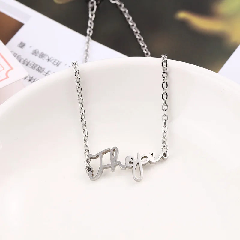 BTS Member Signature Bracelet – Stainless Steel