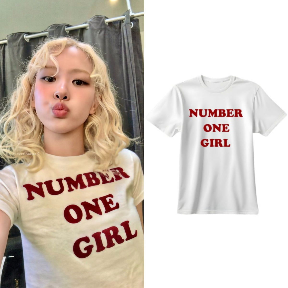 ROSÉ 'Number One Girl' T-shirt