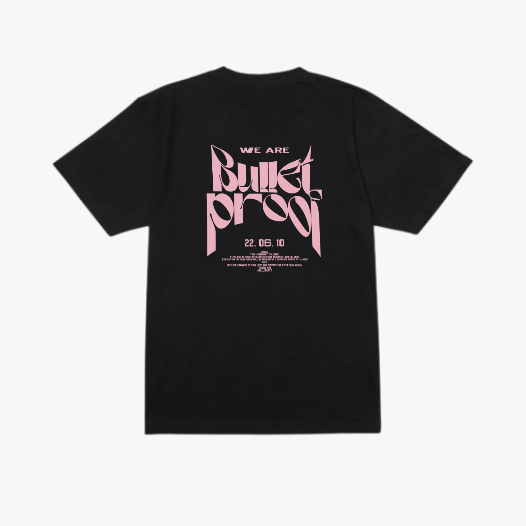 BTS 'We Are Bulletproof' Exclusive T-shirt