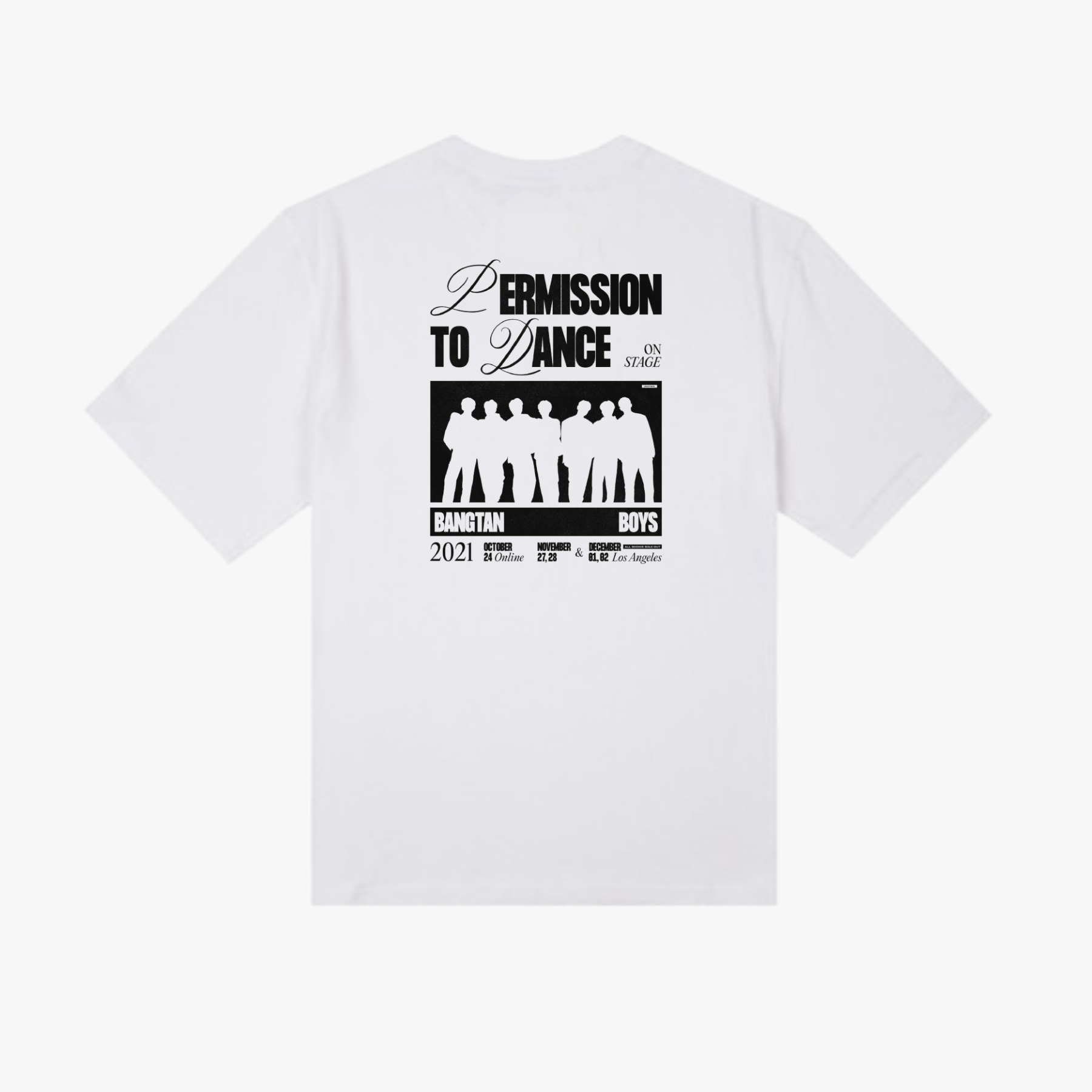 BTS 'Permission To Dance' Exclusive T-shirt