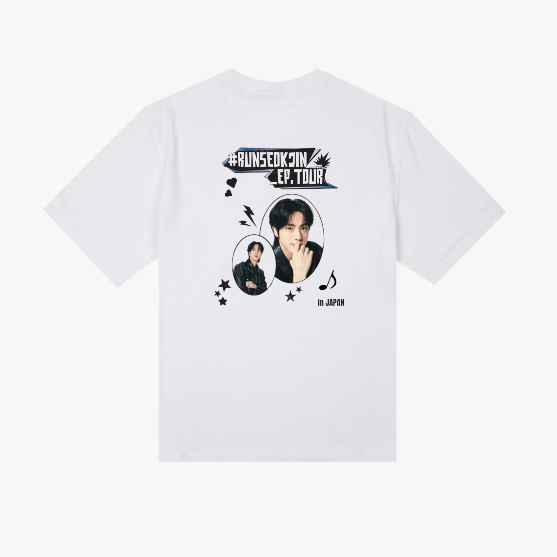 JIN 'RUNSEOKJIN_EP.TOUR' Exclusive T-shirt