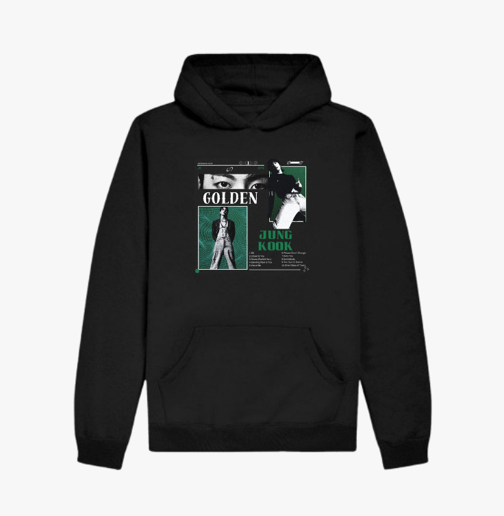 Jungkook 'GOLDEN' Exclusive Hoodie