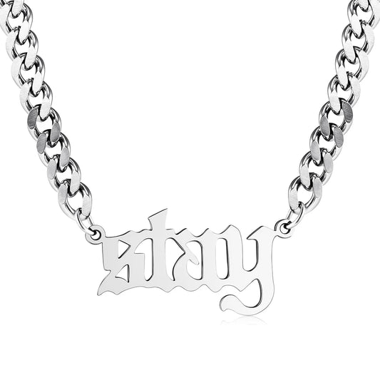Stray Kids "STAY" Necklace – K-Style Hip Hop Chain