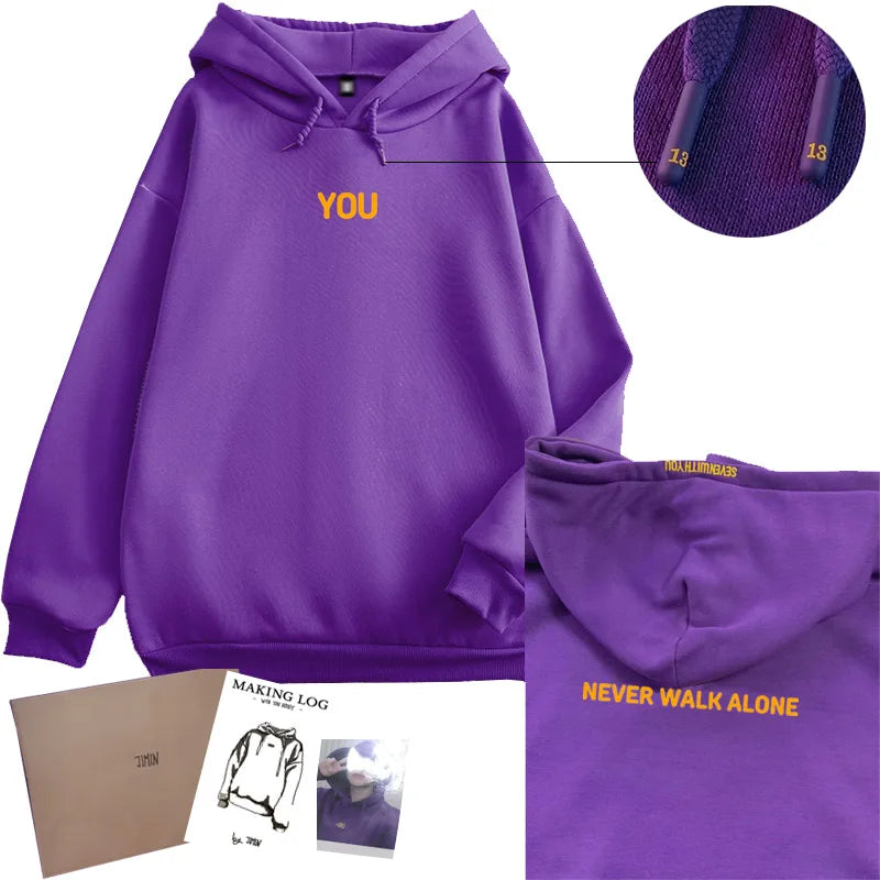 BTS Jimin Exclusive ‘Never Walk Alone’ Hoodie 💜