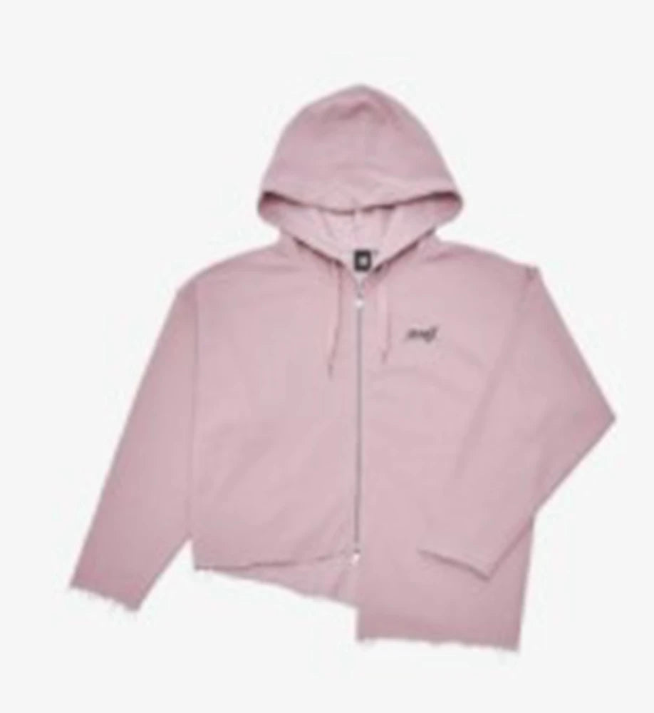 Jungkook 'ARMYST' Zip-Up Hoodie 🩶