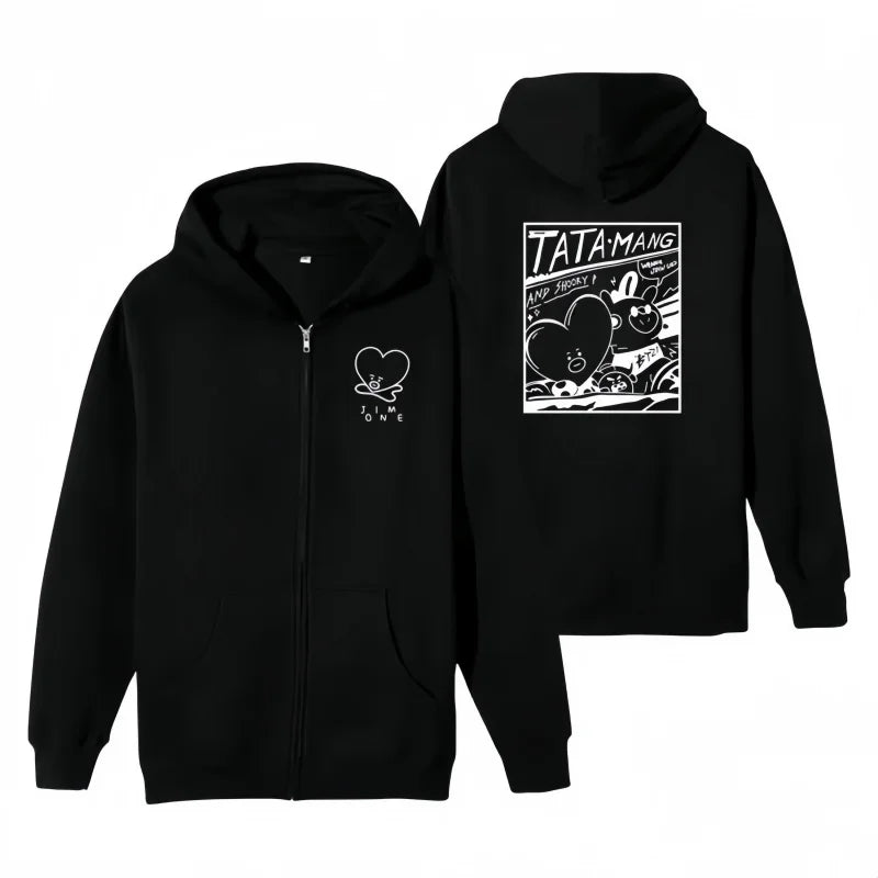 J-Hope & V Especial Hoodie (LINE FRIENDS Edition)