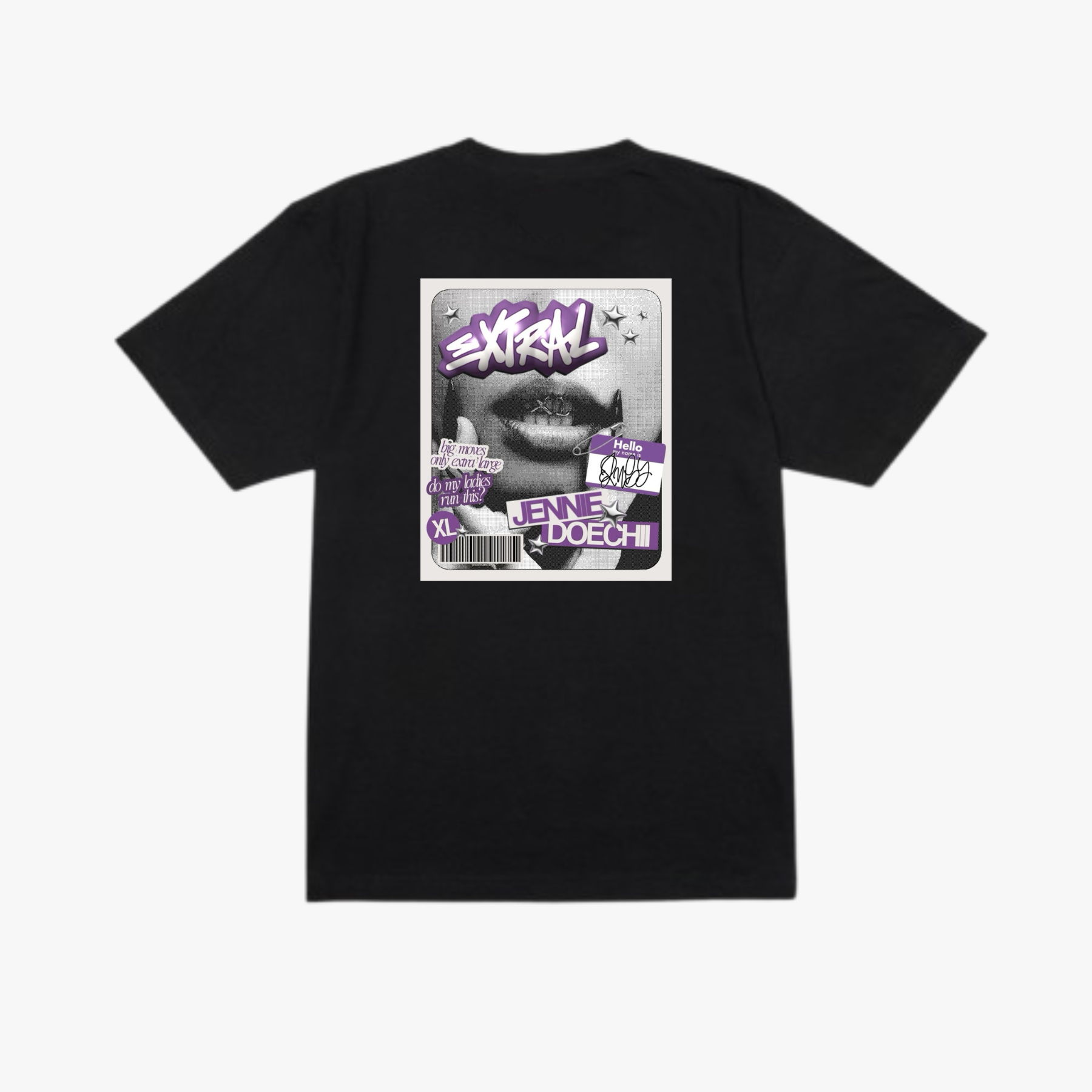 JENNIE - ExtraL (feat. Doechii) Exclusive T-shirt