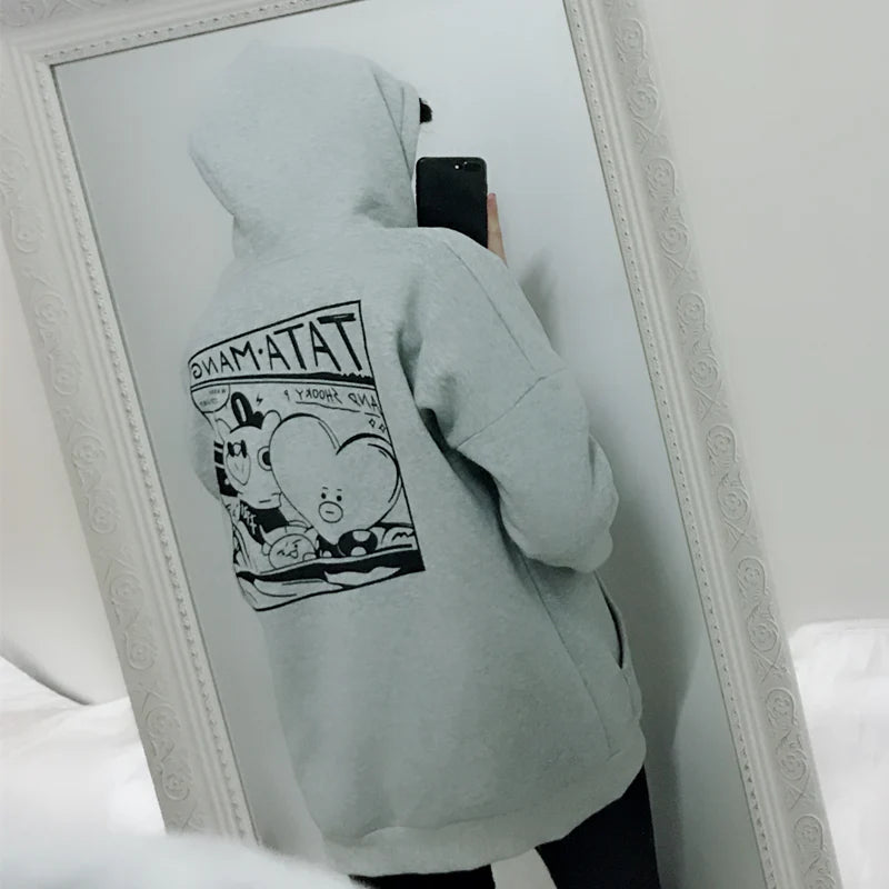 J-Hope & V Especial Hoodie (LINE FRIENDS Edition)